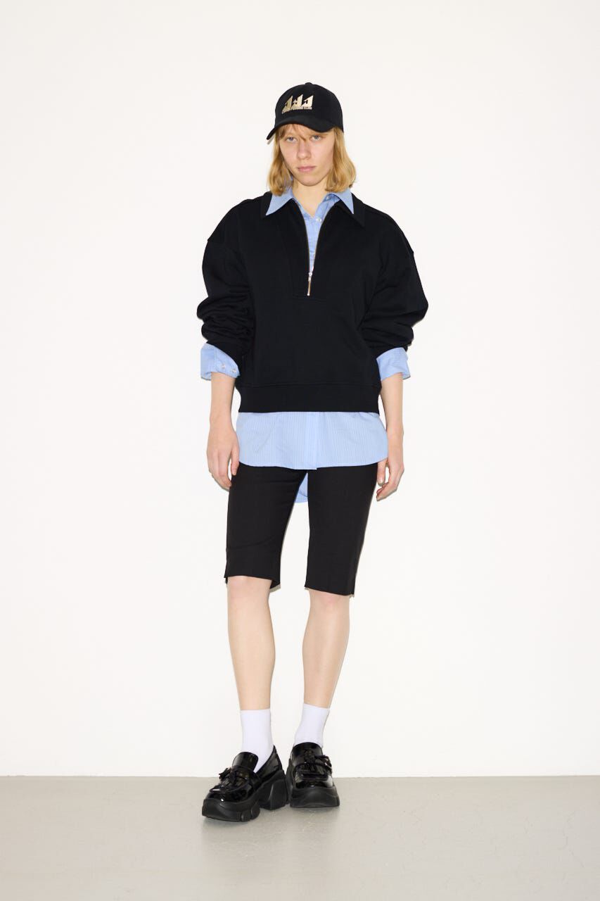 SLY「ZIP COLLAR SW トップス」|Tシャツ・カットソー|