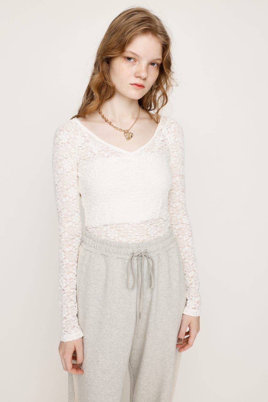 SLY「LACE BODY SUITS」|Tシャツ・カットソー|