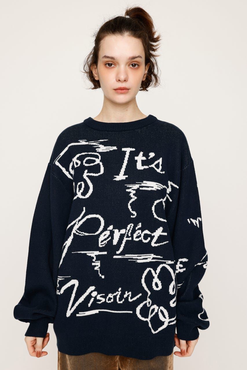 SLY「JQ LOGO MOTIF トップス」|ニット・セーター|