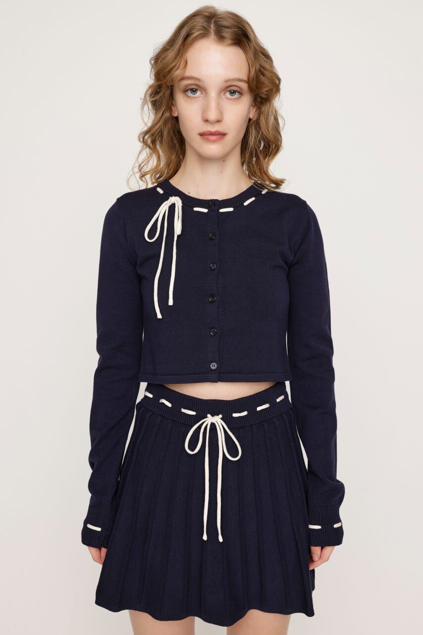 SLY「KNIT PLEATS SET UP」|ワンピース|