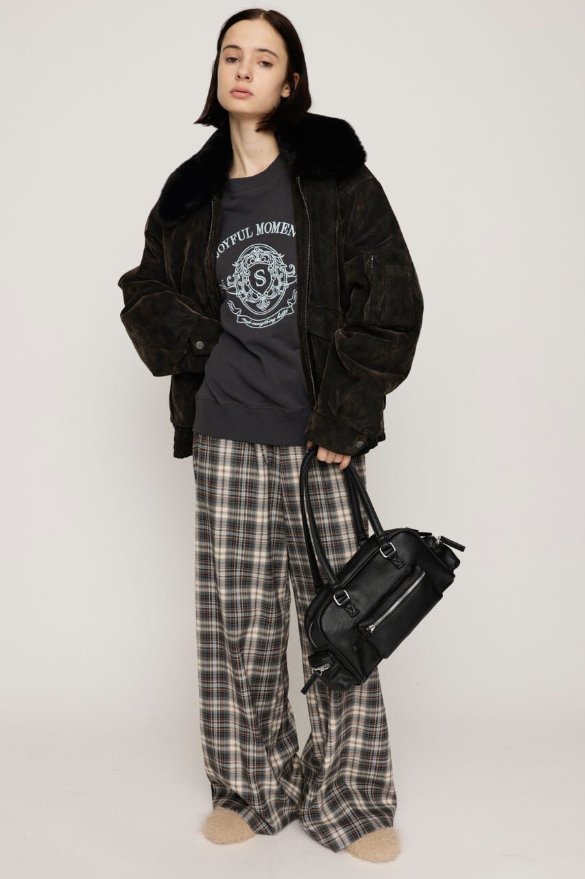 SLY「EMBROIDERY LOGO SW トップス」|パーカー|