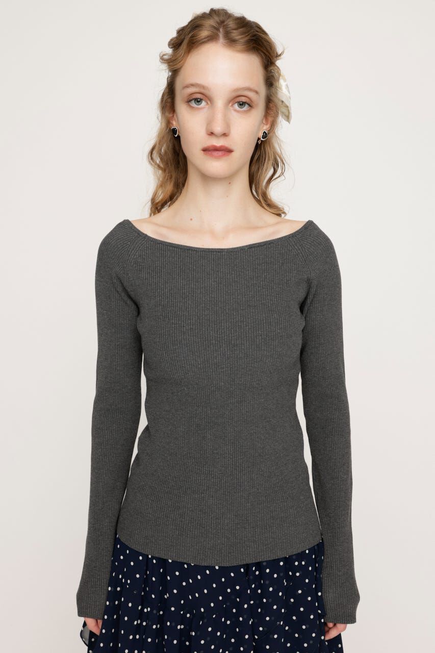 SLY「HG OFFSHOULDER トップス」|ニット・セーター|