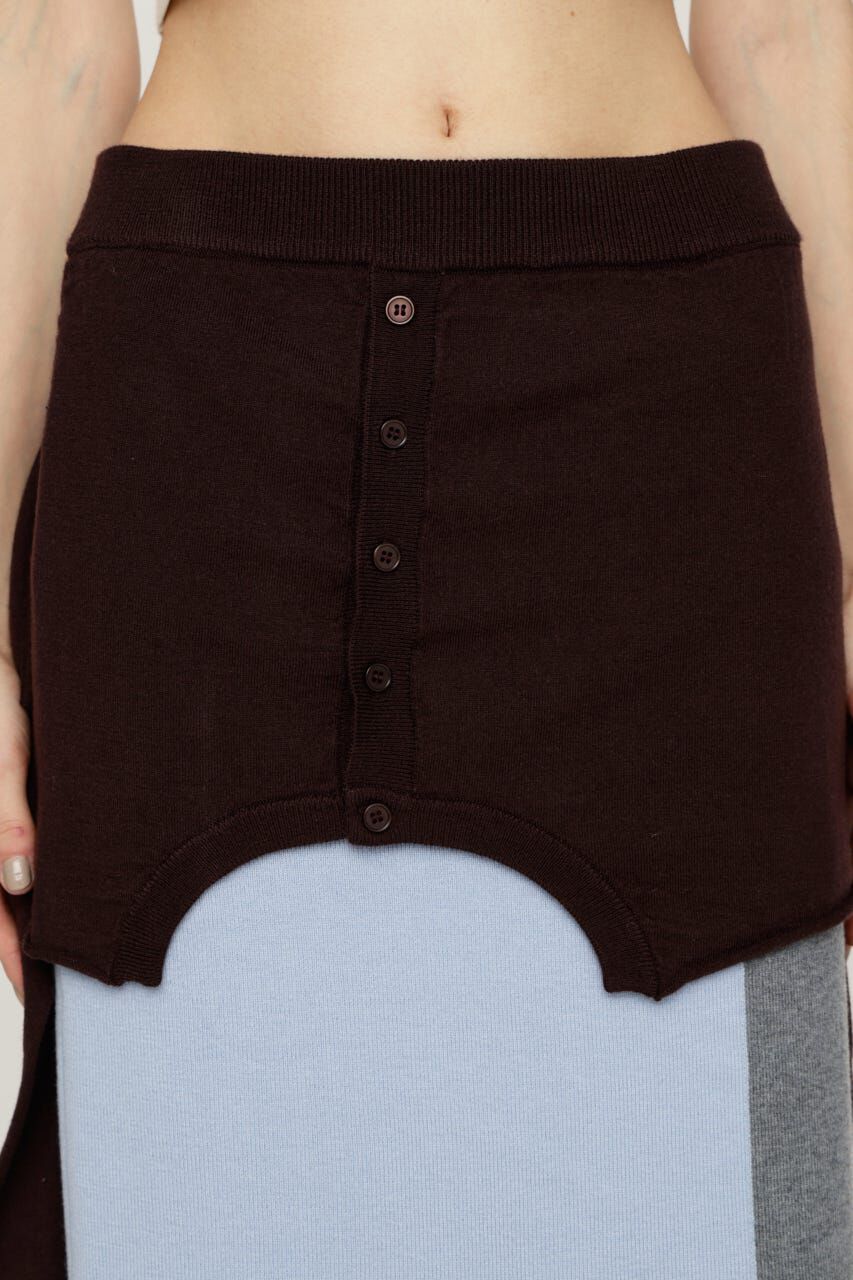 SLY「DOCKING KNIT スカート」|スカート|