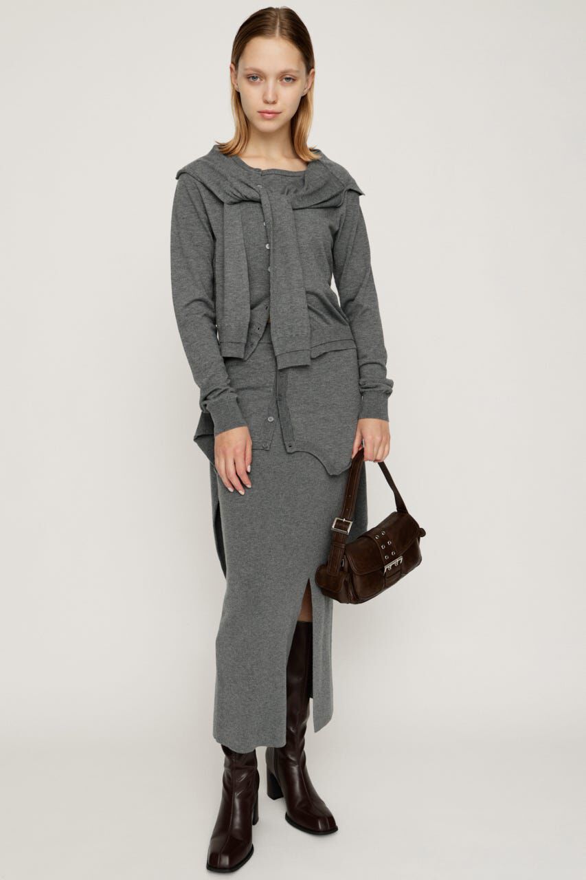 SLY「DOCKING KNIT スカート」|スカート|