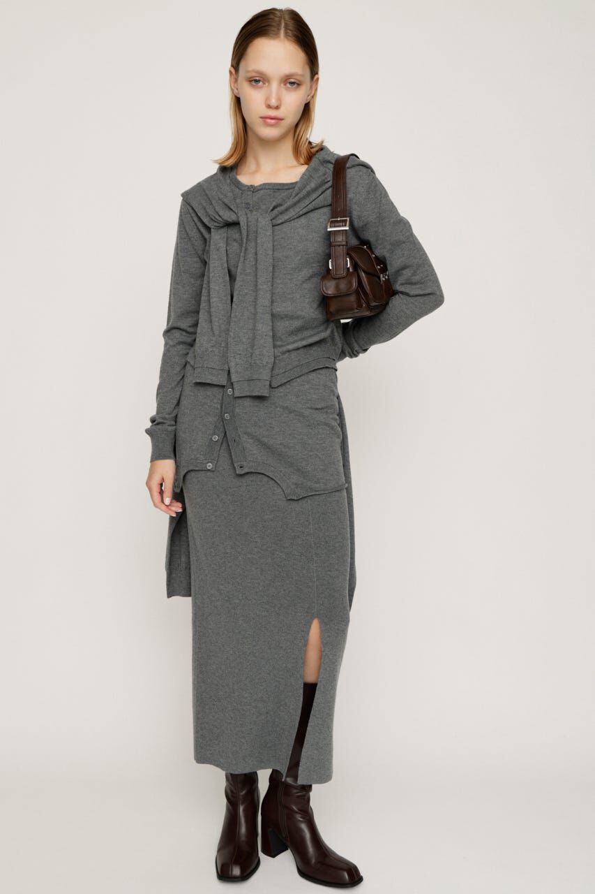 SLY「DOCKING KNIT スカート」|スカート|
