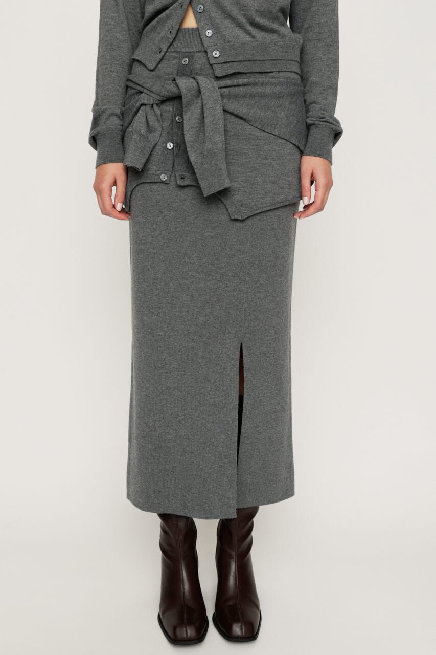 SLY「DOCKING KNIT スカート」|スカート|