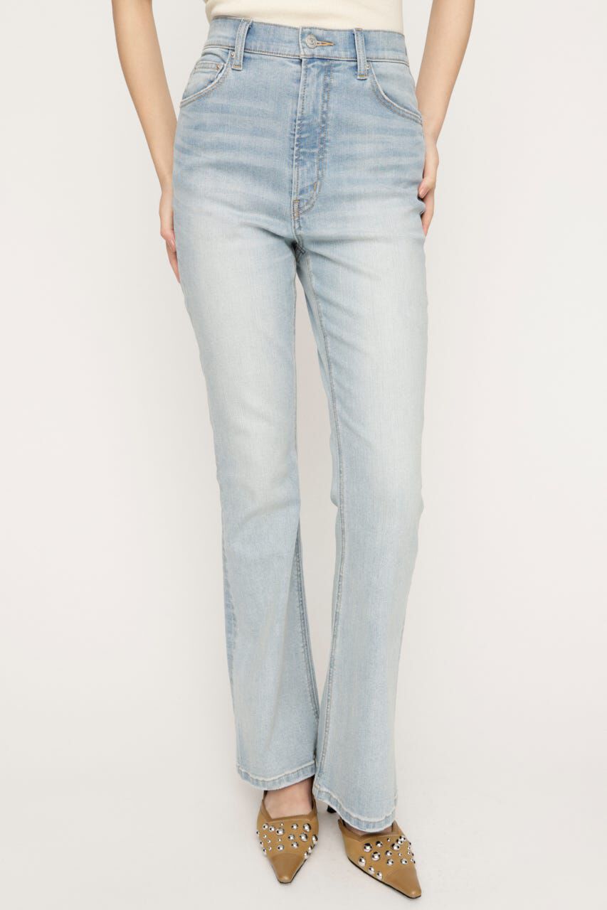 SLY「HW FLARE PT WITH ROICA（R）EF」|デニム|