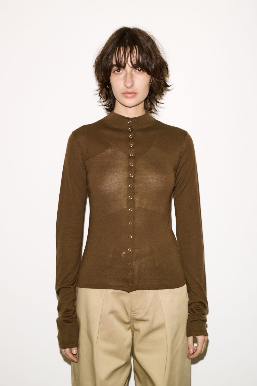 SLY「RING BUTTONS トップス」|ニット・セーター|