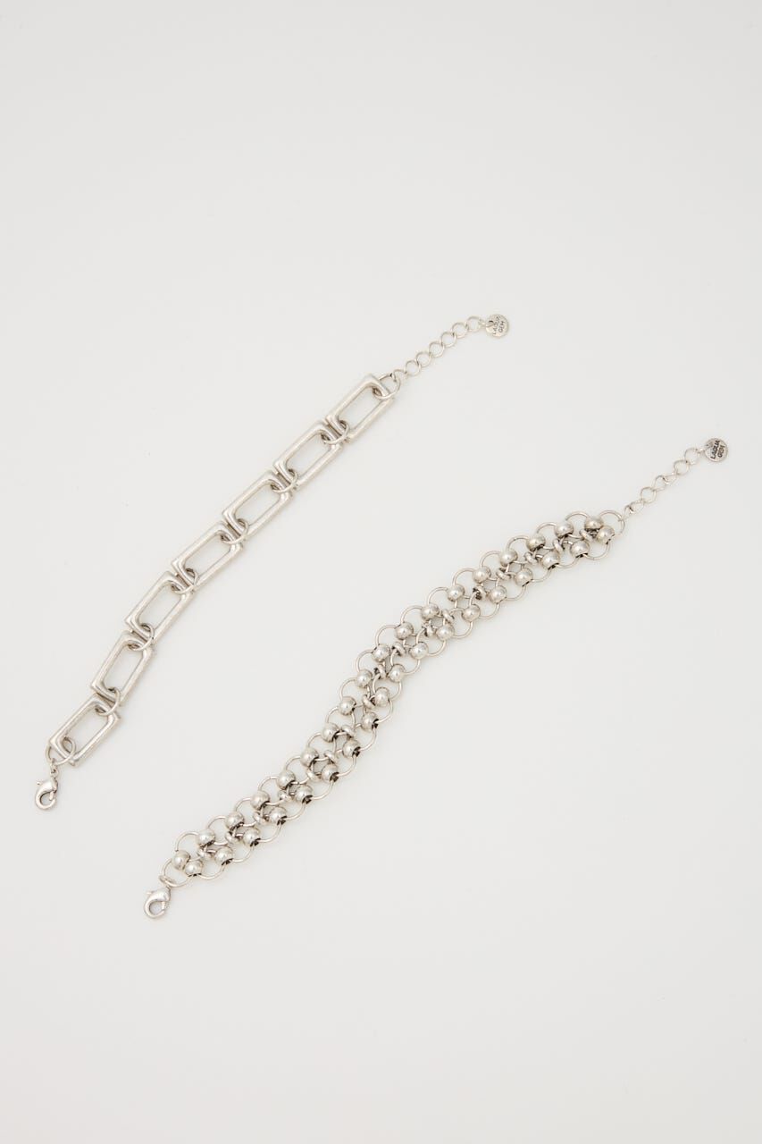 LAGUA GEM「METAL 2PIECE ブレスレット」|ブレスレット・バングル|