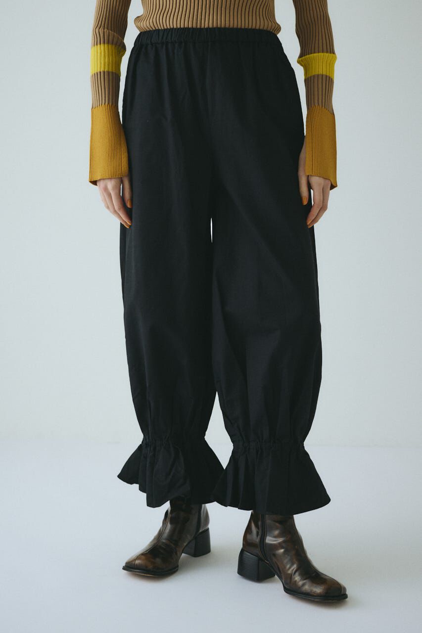 HeRIN.CYE「Frill hem balloon pants」|その他|BLK