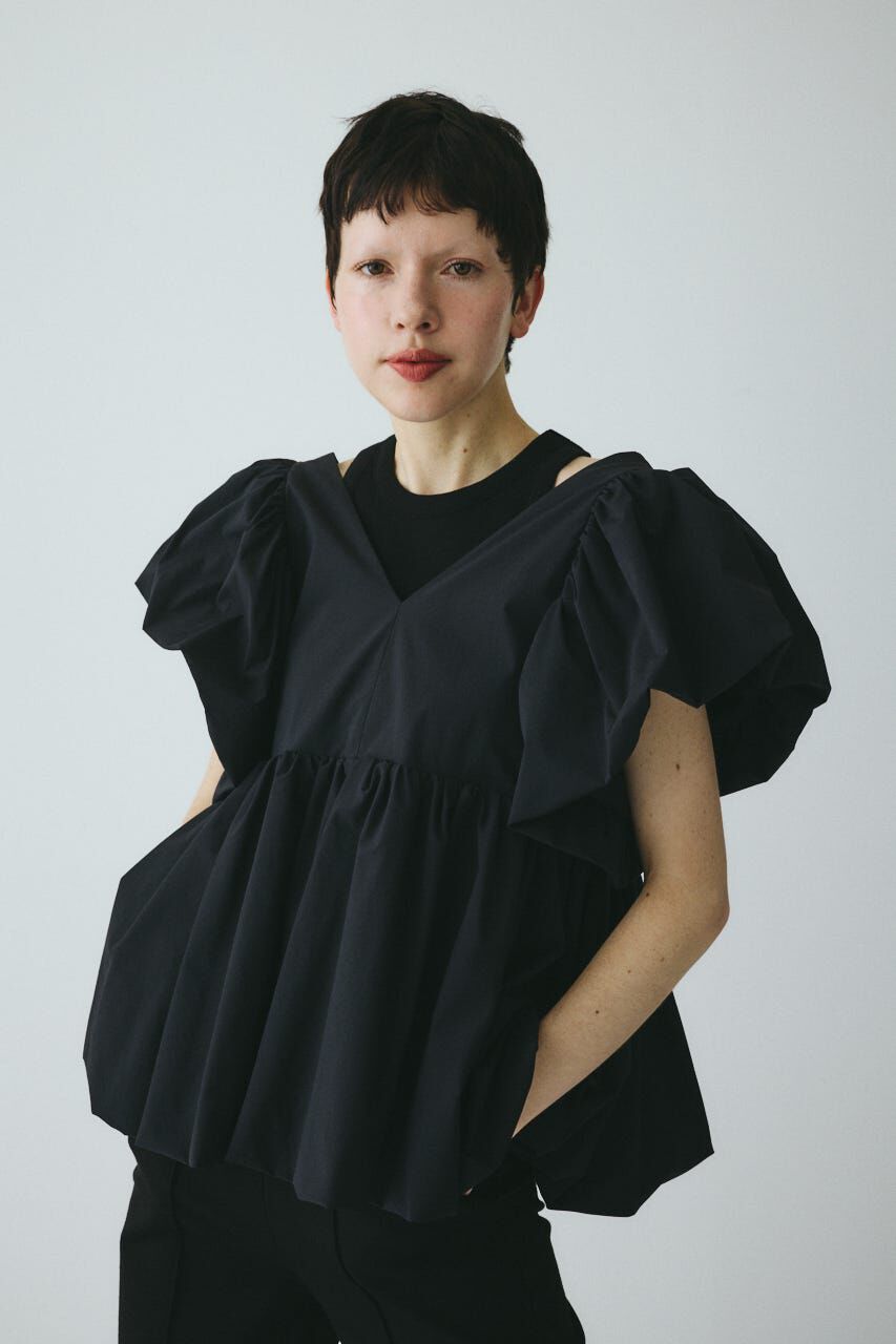 HeRIN.CYE「［予約］2way balloon hem tops」|シャツ・ブラウス|