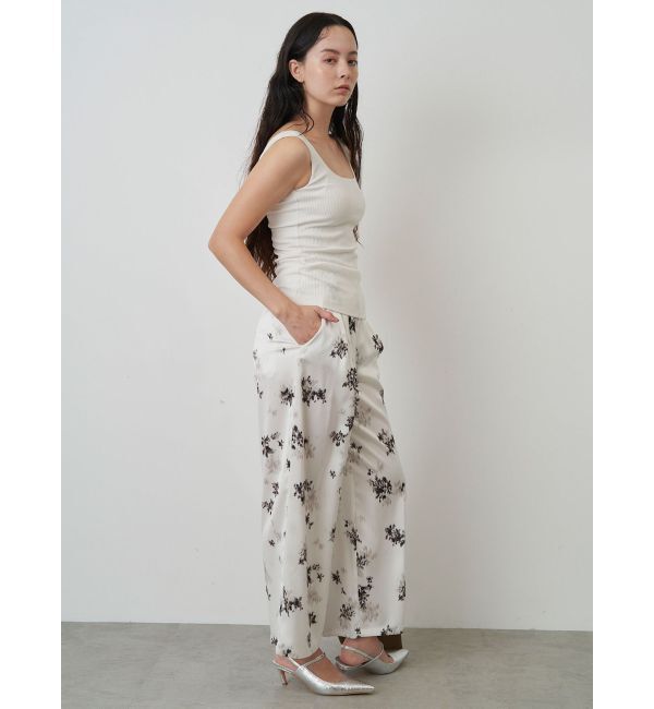 ELENDEEK「SQUARE NECK PAD TANK」|タンクトップ|