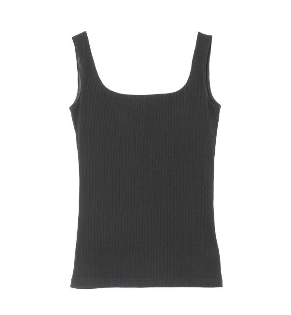 ELENDEEK「SQUARE NECK PAD TANK」|タンクトップ|