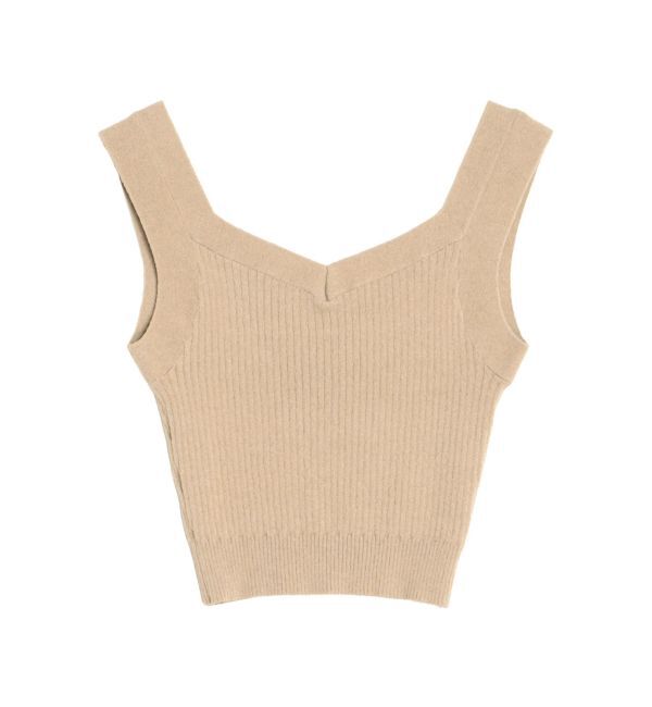 ELENDEEK「【FUJIKO&times;ELENDEEK】RIB KNIT TANK」|タンクトップ|