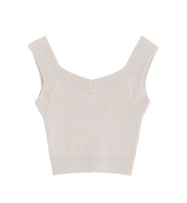 ELENDEEK「【FUJIKO&times;ELENDEEK】RIB KNIT TANK」|タンクトップ|