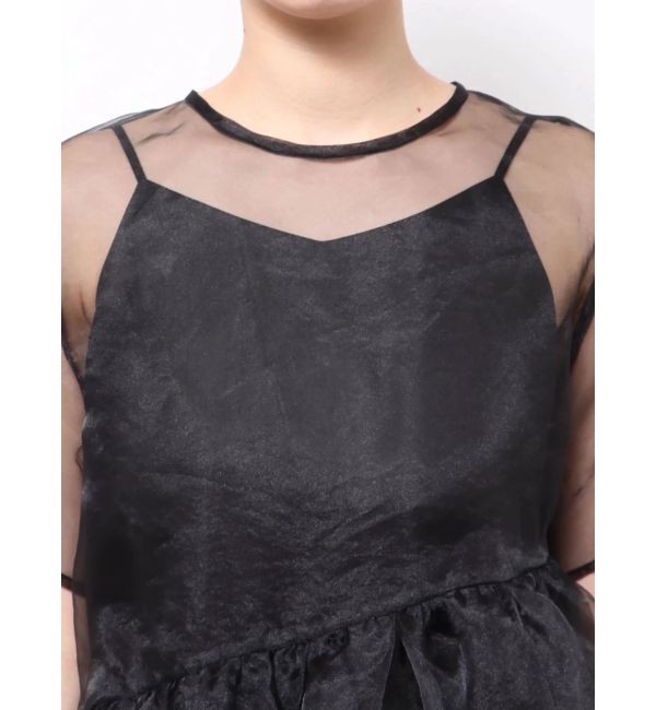 ELENDEEK「【yuumi&times;ELENDEEK】CAMI SET ASYMMETRY BL」|シャツ・ブラウス|