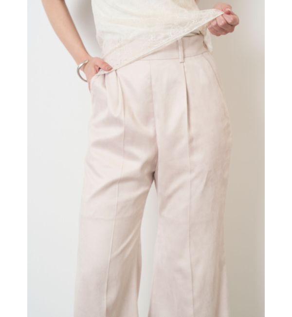 ELENDEEK「【yuumi&times;ELENDEEK】TUCK WIDE FLARE PT」|その他|