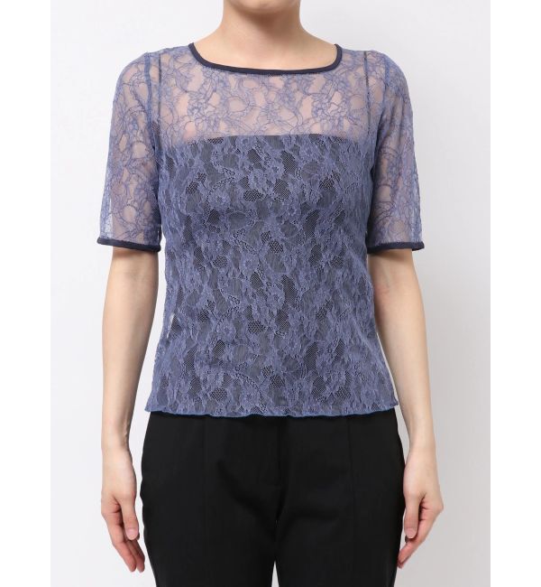 ELENDEEK「【yuumi&times;ELENDEEK】LACE TRIM CS」|Tシャツ・カットソー|