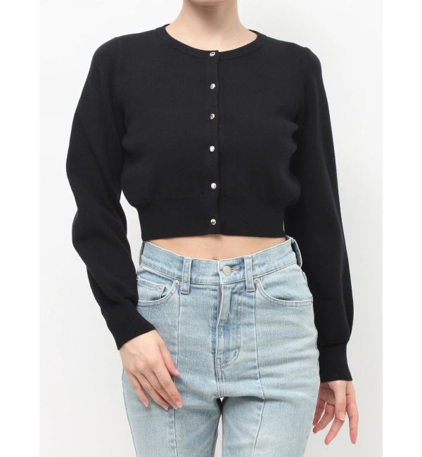 RESEXXY「クルーネックニットカーディガン」|カーディガン|