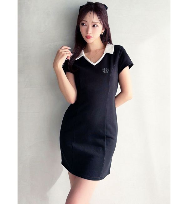 RESEXXY「バックオープンポロワンピース」|ワンピース|