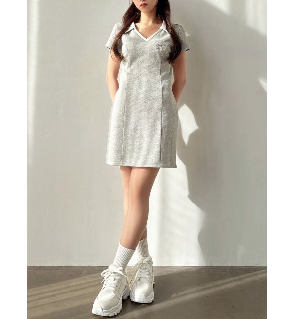RESEXXY「バックオープンポロワンピース」|ワンピース|