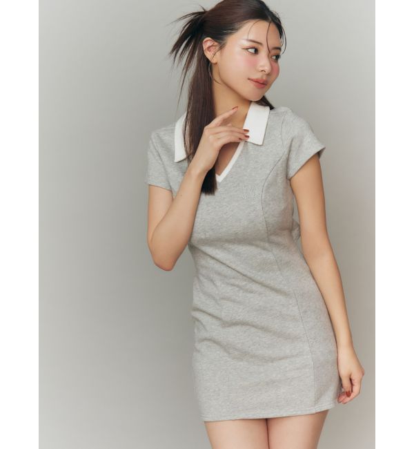RESEXXY「バックオープンポロワンピース」|ワンピース|