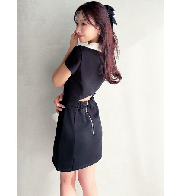 RESEXXY「バックオープンポロワンピース」|ワンピース|