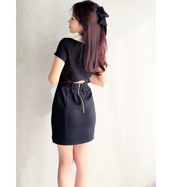 RESEXXY「バックオープンポロワンピース」|ワンピース|