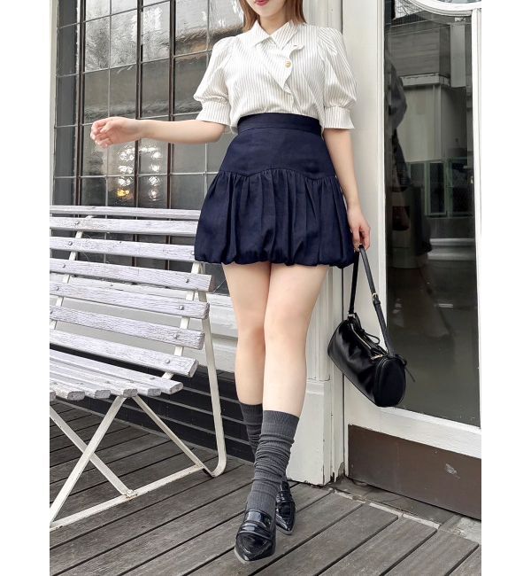 dazzlin「バリエバルーンミニスカート」|スカート|