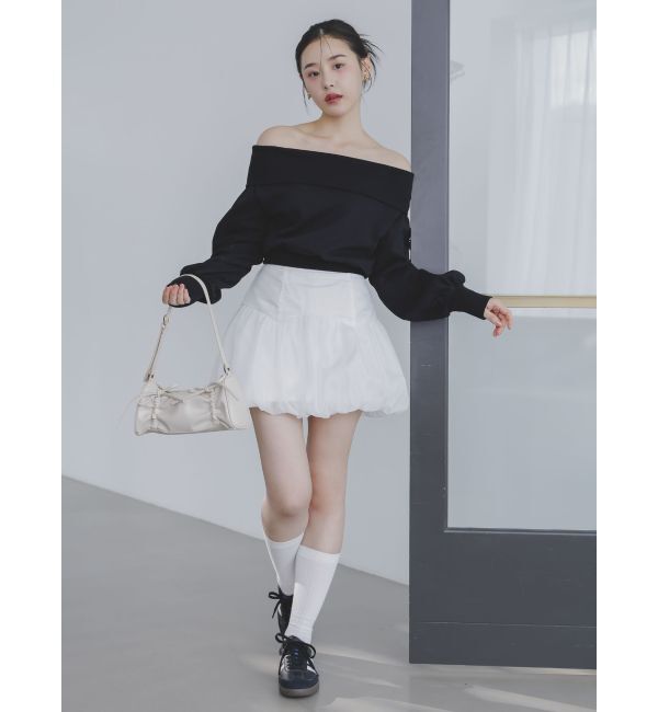 dazzlin「バリエバルーンミニスカート」|スカート|