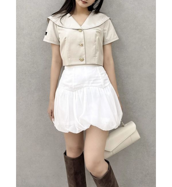 dazzlin「バリエバルーンミニスカート」|スカート|