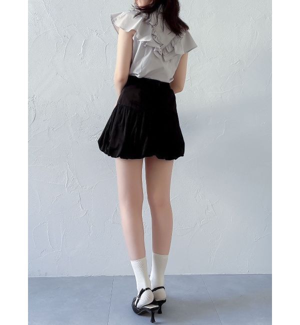 dazzlin「バリエバルーンミニスカート」|スカート|