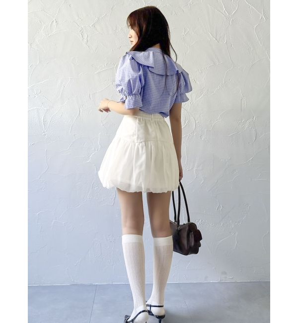 dazzlin「バリエバルーンミニスカート」|スカート|