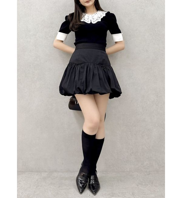 dazzlin「バリエバルーンミニスカート」|スカート|