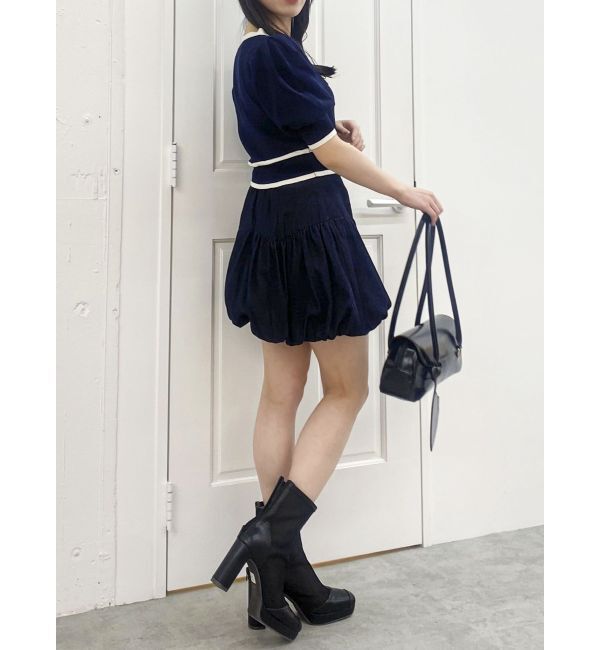 dazzlin「バリエバルーンミニスカート」|スカート|