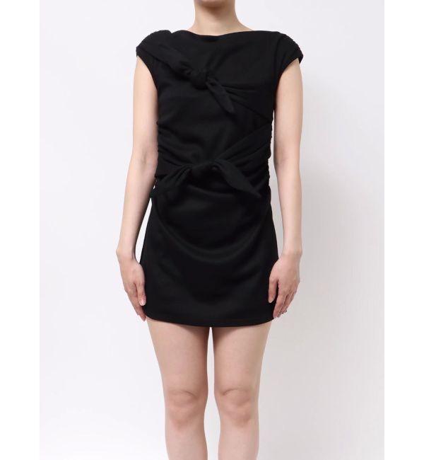 EMODA「リボンギャザーミニワンピース」|ワンピース|