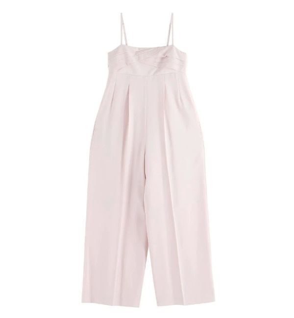 MERCURYDUO「【OUNNOUN】ワイドレッグオールインワン」|オールインワン|ベビーピンク