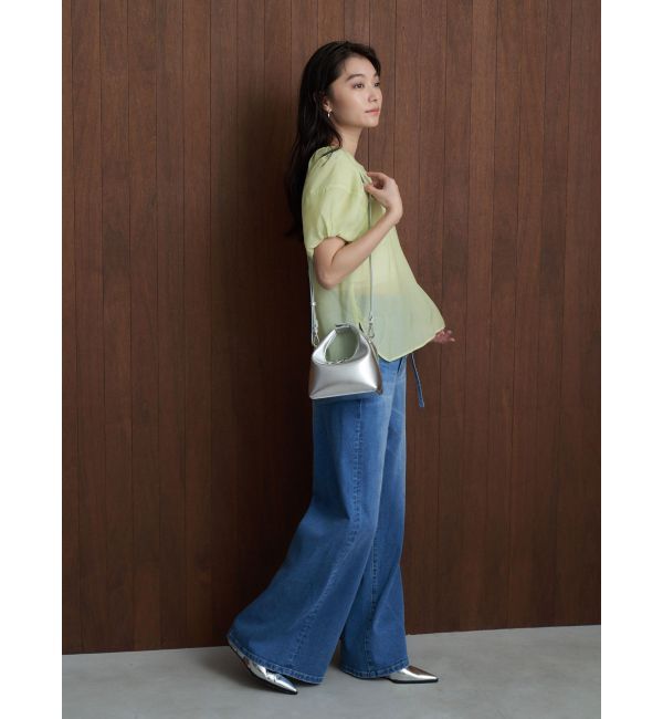 MERCURYDUO「【OUNNOUN】バルーンスリーブシアーブラウス」|シャツ・ブラウス|