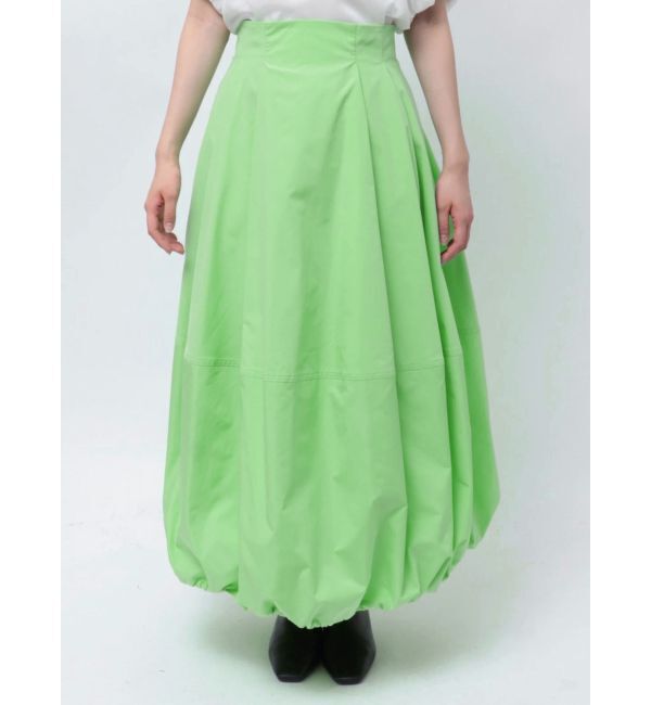 MERCURYDUO「【OUNNOUN】タフタコクーン2WAYドロストスカート」|スカート|