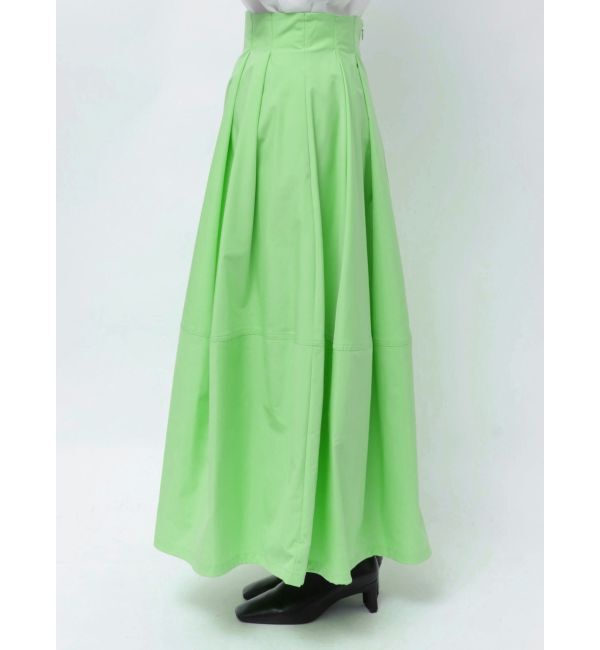 MERCURYDUO「【OUNNOUN】タフタコクーン2WAYドロストスカート」|スカート|