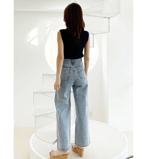 MERCURYDUO「パールデニムパンツ」|その他|