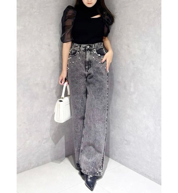 MERCURYDUO「パールデニムパンツ」|その他|