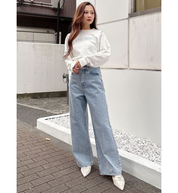 MERCURYDUO「パールデニムパンツ」|その他|