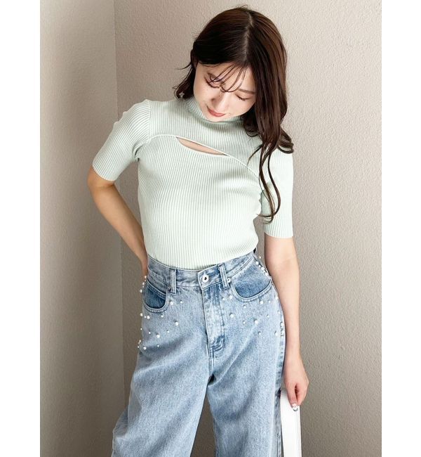 MERCURYDUO「パールデニムパンツ」|その他|