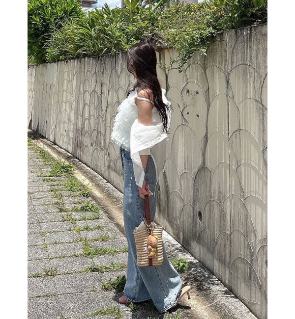 MERCURYDUO「パールデニムパンツ」|その他|