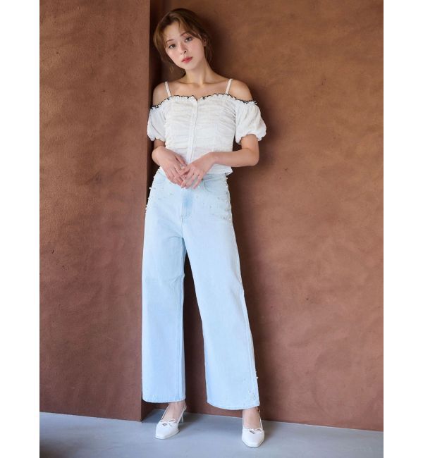 MERCURYDUO「パールデニムパンツ」|その他|