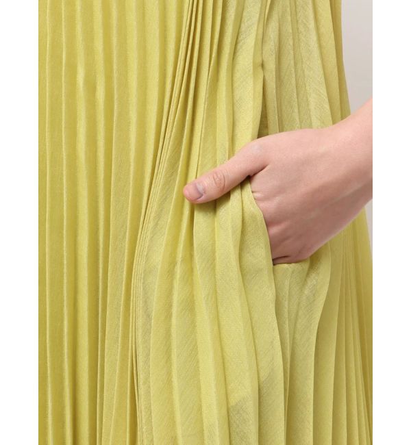 MERCURYDUO「【OUNNOUN】プリーツアメスリテントワンピース」|ワンピース|
