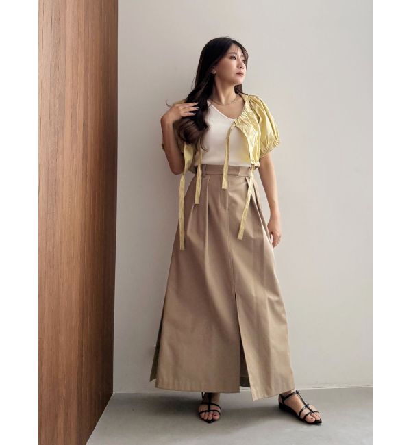 MERCURYDUO「【OUNNOUN】アシメカッティングニット」|ニット・セーター|