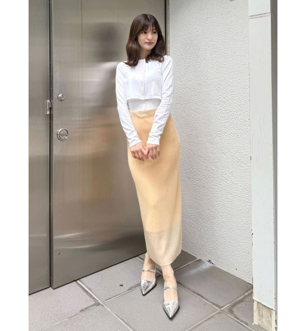 MERCURYDUO「【OUNNOUN】マルチWAYレイヤードスカート」|スカート|