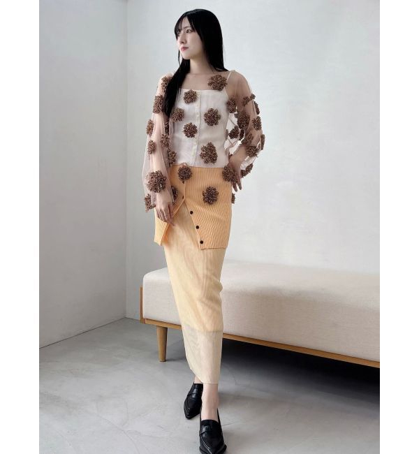 MERCURYDUO「【OUNNOUN】マルチWAYレイヤードスカート」|スカート|